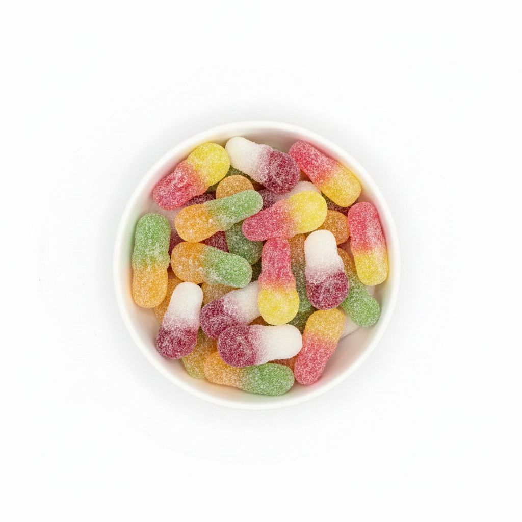 Karameller Mini Sour Pacifiers 125g Pouch