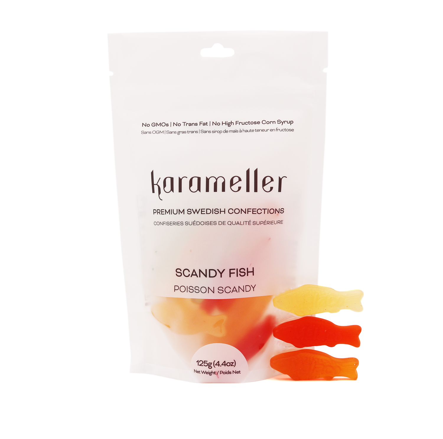 Karameller Scandy Fish 125g Pouch