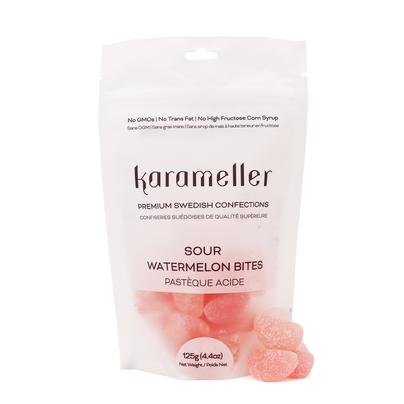 Karameller Sour Watermelon Bites 125g Pouch