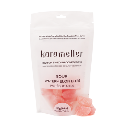 Karameller Sour Watermelon Bites 125g Pouch