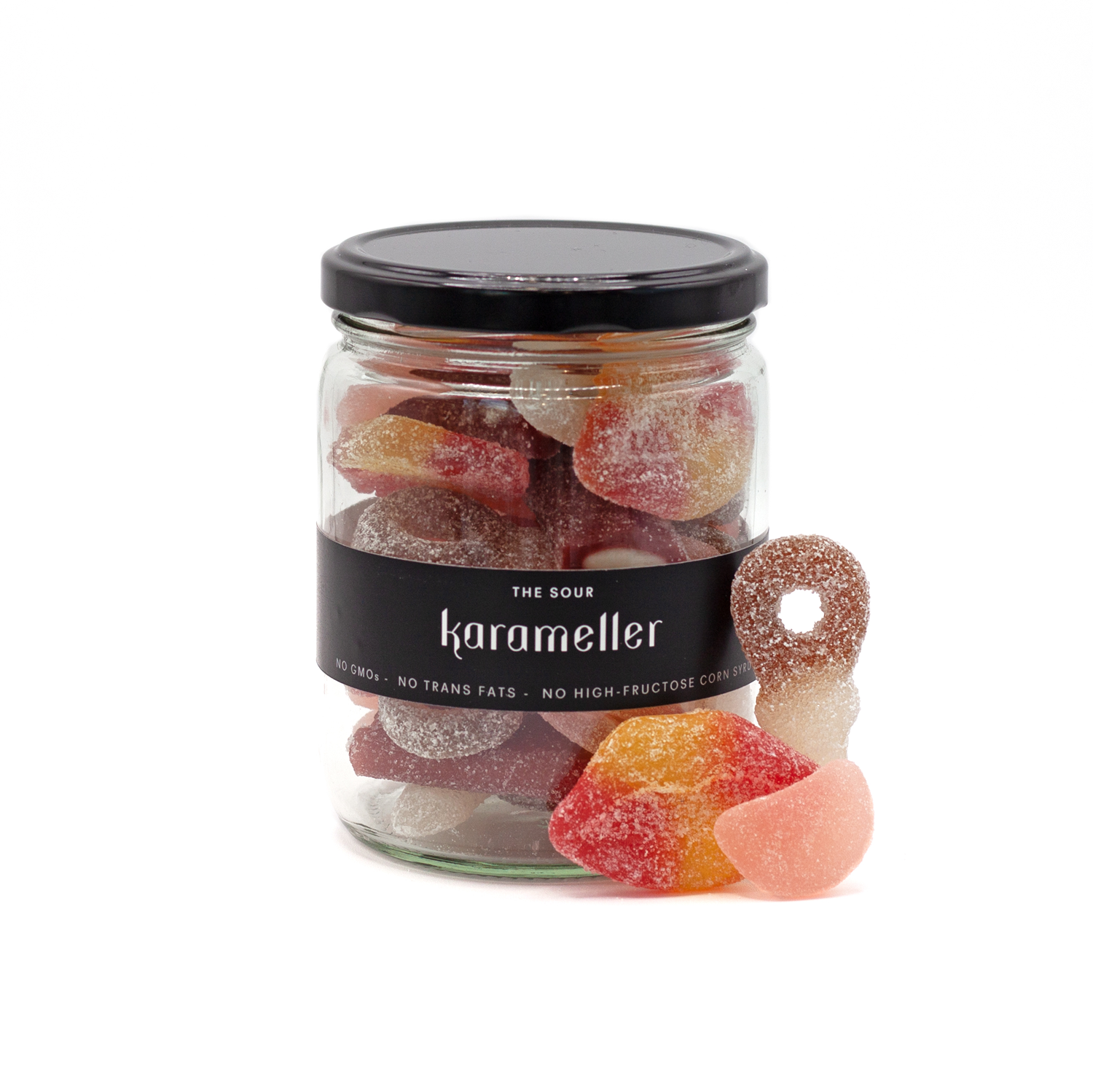 Karameller Sour Mix 330g Jar