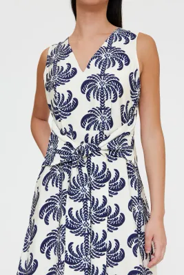 Wild Pony Palm Springs Print Midi Dress