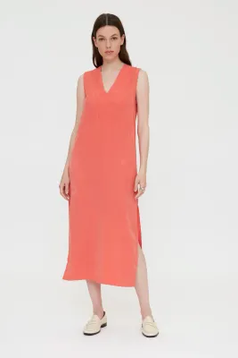 Wild Pony Coral Long Dress Wild Pony Coral Long Dress
