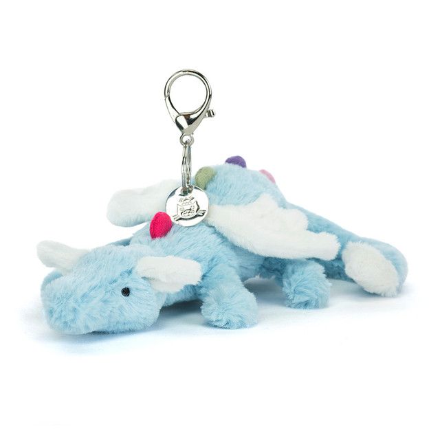 Jellycat Sky Dragon Bag Charm Jellycat Sky Dragon Bag Charm