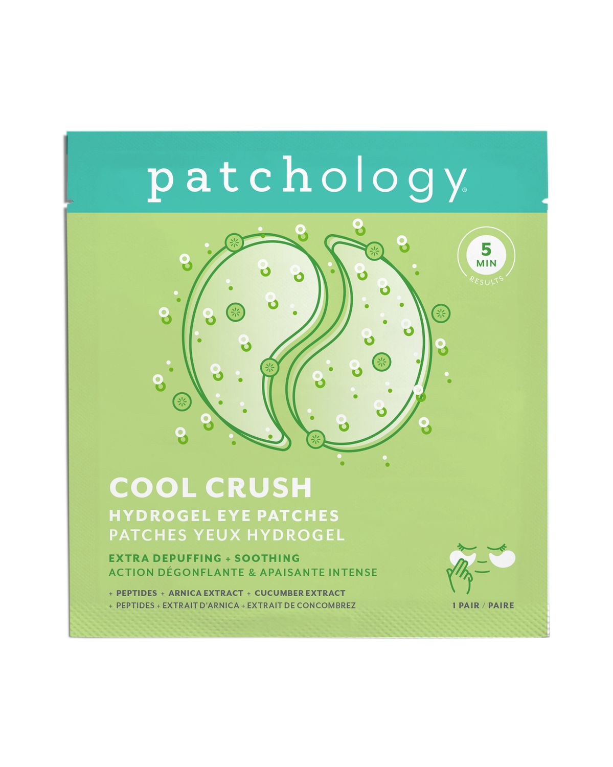 Patchology Cool Crush Hydrogel Eye Patches