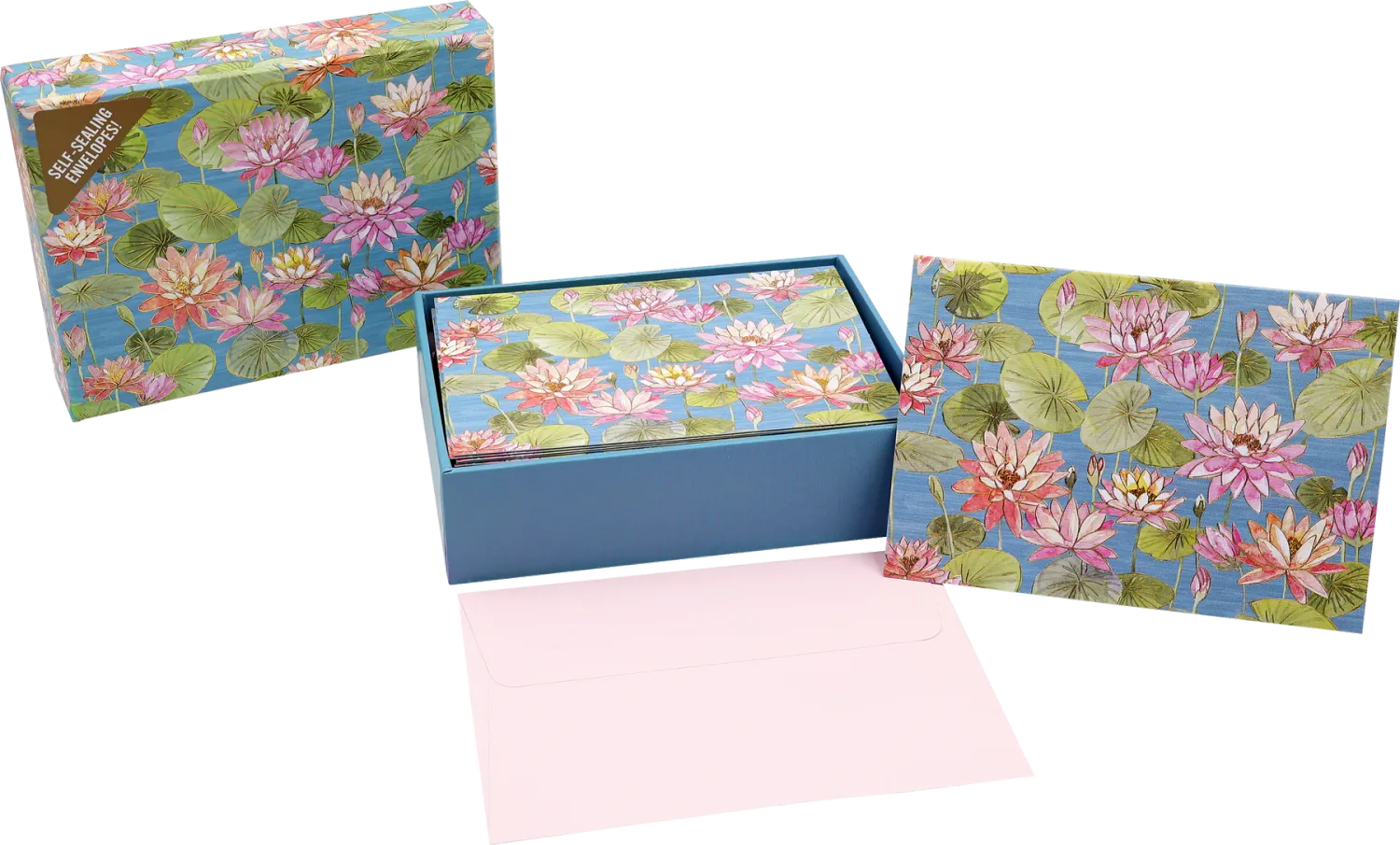 Peter Pauper Note Card Water Lilies