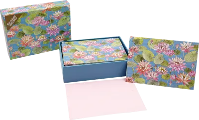 Peter Pauper Note Card Water Lilies