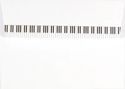 Peter Pauper Note Card Music