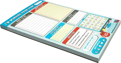 Peter Pauper Note Pad I'm Working From Home Daily Planner