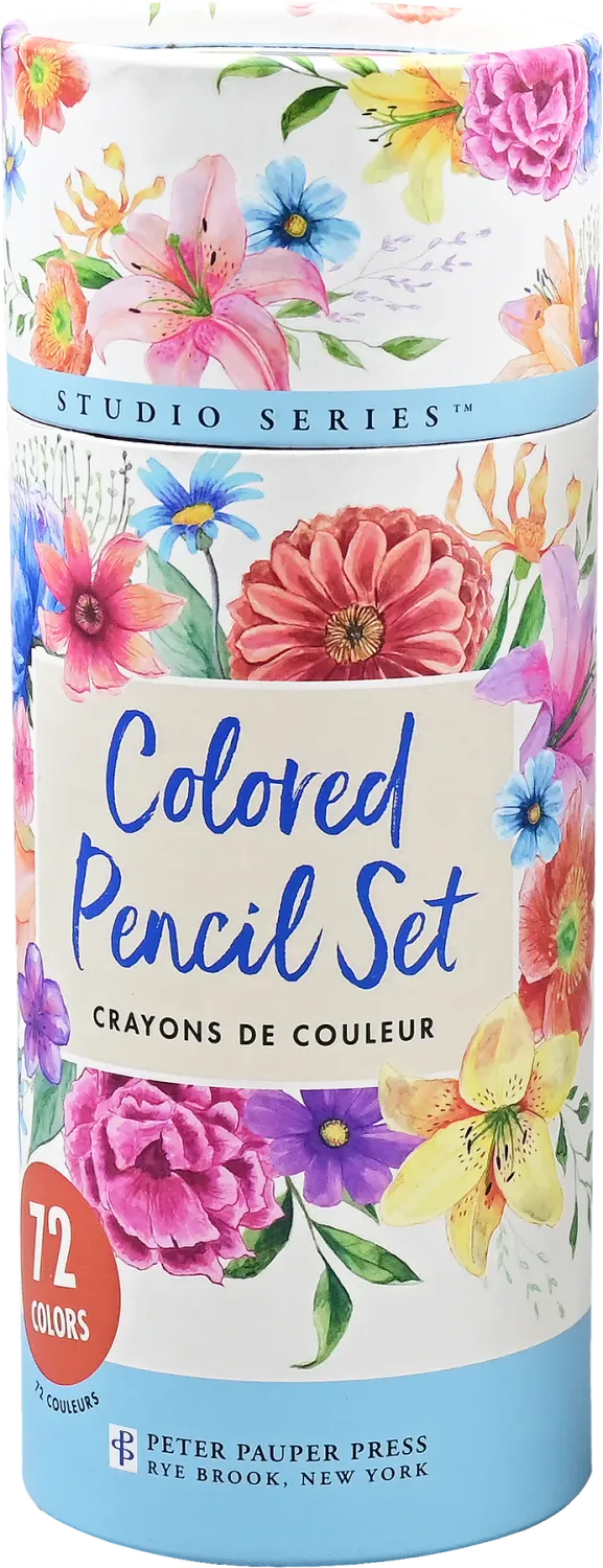 Peter Pauper Colored Pencil Set/72