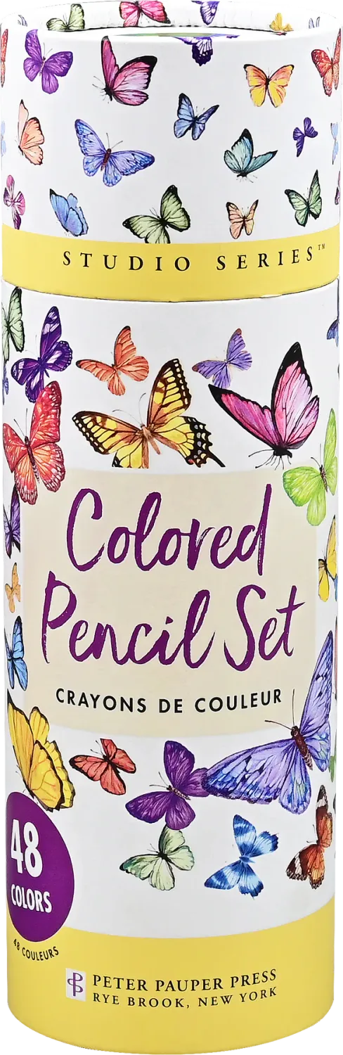 Peter Pauper Colored Pencil Set/48