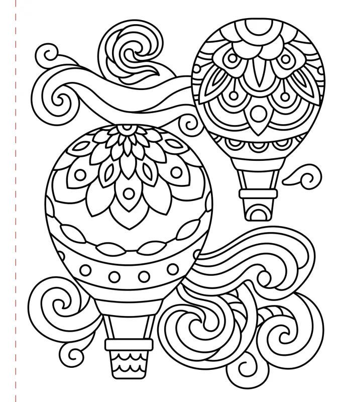 Peter Pauper Coloring Book Large Print Color Me Stress Relief
