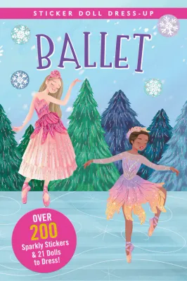 Peter Pauper Sticker Doll Dress Up Book Ballet