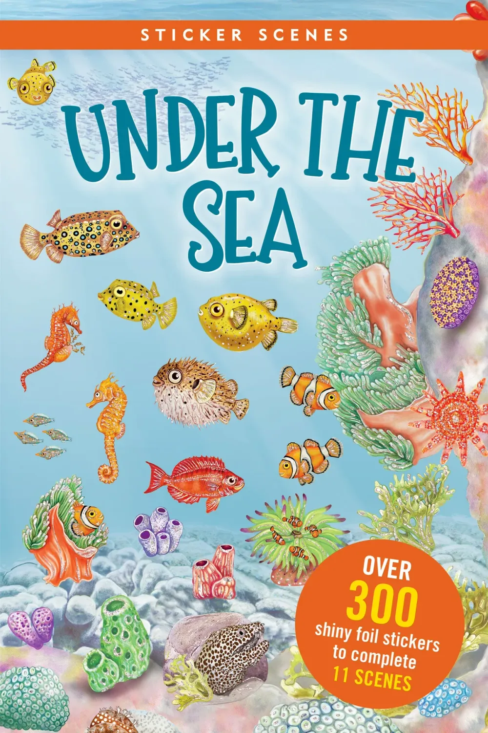 Peter Pauper Sticker Scenes Under the Sea