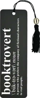 Peter Pauper Beaded Bookmark Booktrovert