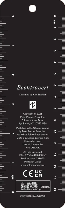 Peter Pauper Beaded Bookmark Booktrovert