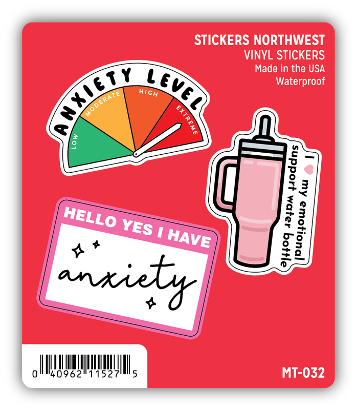 Stickers Northwest Anxiety Mini Trio