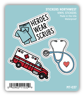 Stickers Northwest Medical Mini Trio