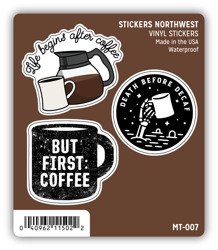 Stickers Northwest Coffee Mini Trio