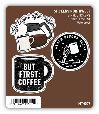 Stickers Northwest Coffee Mini Trio