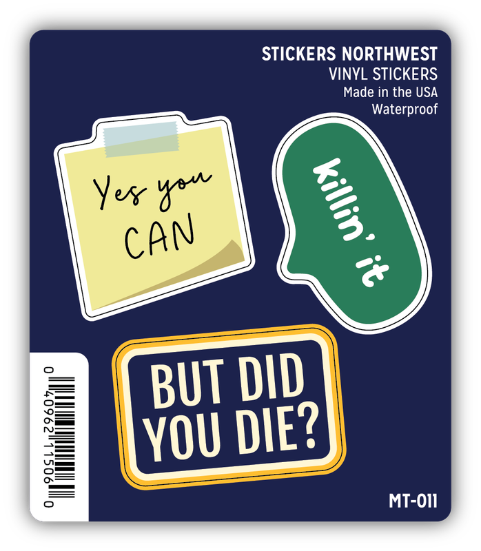 Stickers Northwest Snarky Encouragement Mini Trio