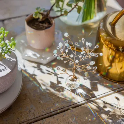 Scout Tree of Life Suncatcher Amazonite