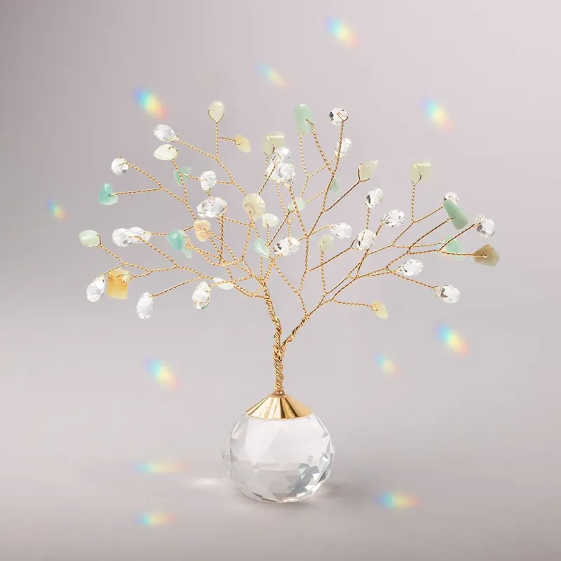 Scout Tree of Life Suncatcher Amazonite
