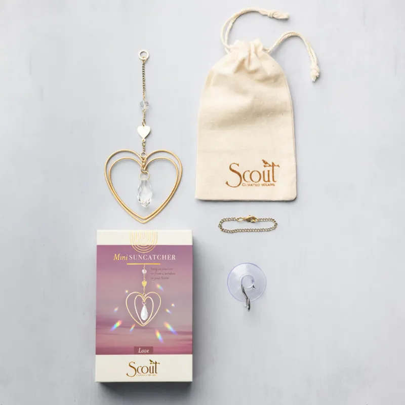Scout Mini Suncatcher Heart/Love