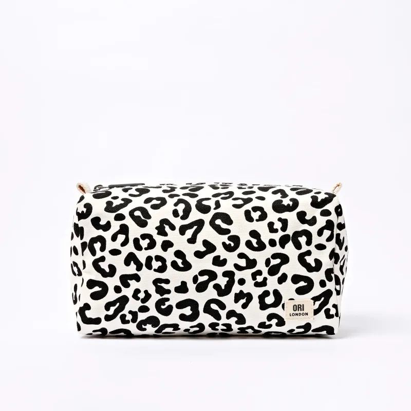 ORI London Mayfair Cotton Canvas Small Summer Leopard
