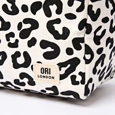 ORI London Mayfair Cotton Canvas Small Summer Leopard