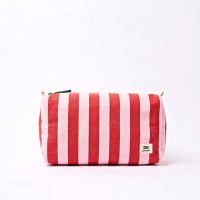 ORI London Mayfair Cotton Canvas Small Strawberry Stripe