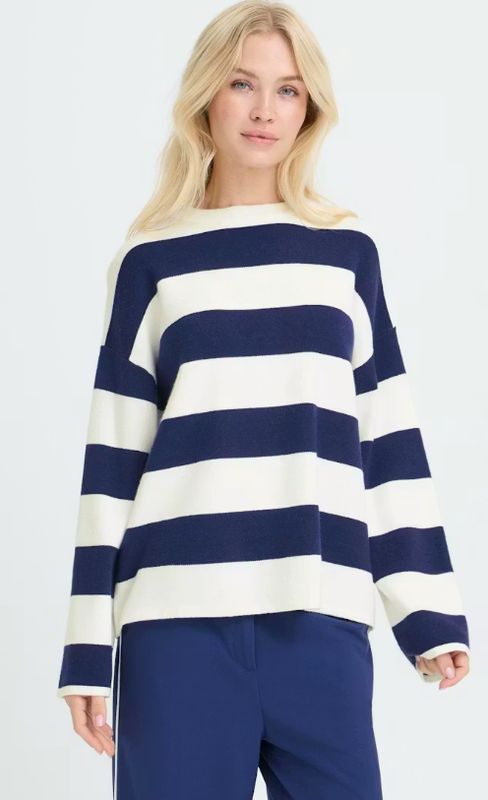B. Young BYOtari Stripe Sweater 