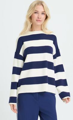 B. Young BYOtari Stripe Sweater