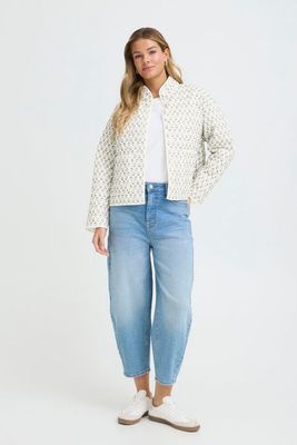 Fransa FRClaudine Jacket Whisper Wild Sage Loom