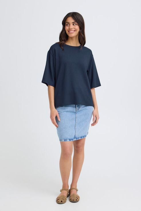 Fransa FRAurora Pullover Navy Blazer