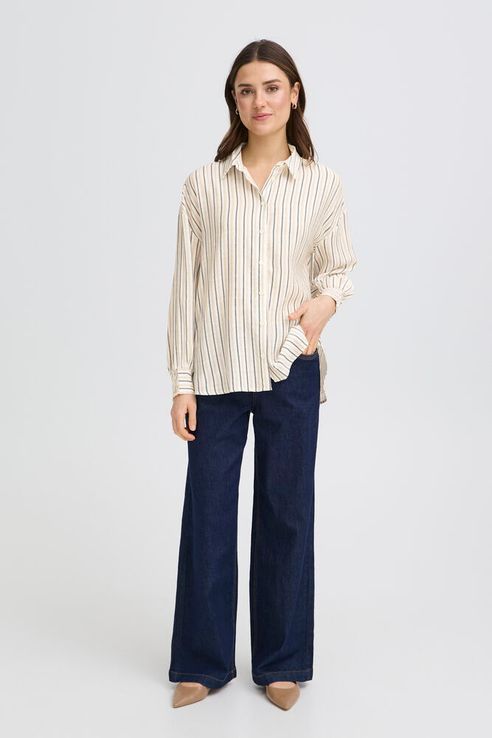 Fransa FRAriana Shirt Savannah Stripe