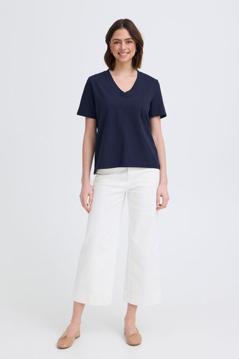 Fransa FRFEBA Tee Navy Blazer