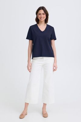Fransa FRFEBA Tee Navy Blazer