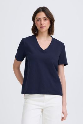Fransa FRFEBA Tee Navy Blazer