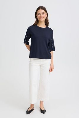 Fransa FRBesmock Pullover Navy Blazer