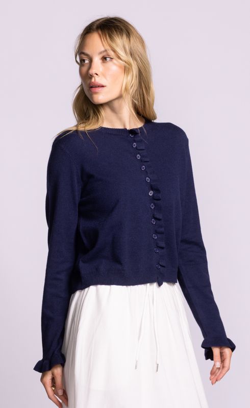 Pink Martini Collins Sweater Navy