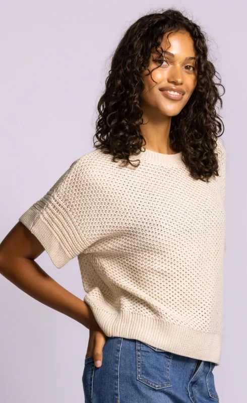 Pink Martini Gerda Sweater Off White
