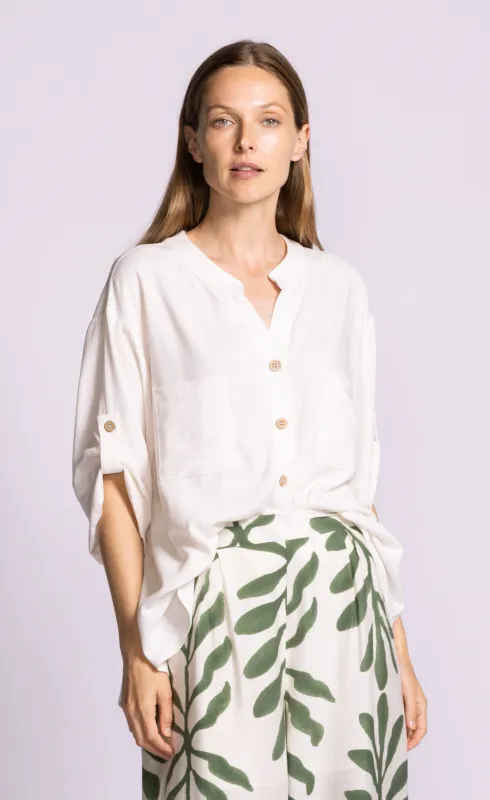 Pink Martini Gigi Top White