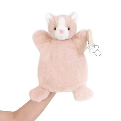 Mon Ami Paci Puppet Kitty Pink