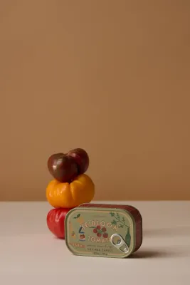 Paddywax Bistro Heirloom Tomato Printed Tin 4.5oz Heirloom Tomato