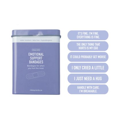 Classy Cards Bandages Emotional Support