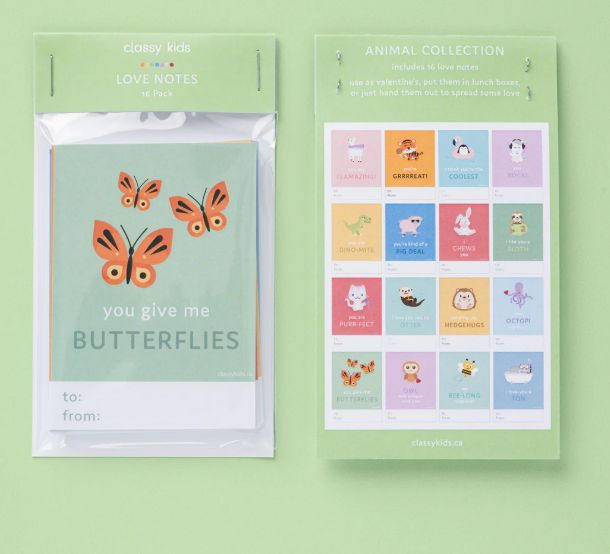 Classy Cards Love Notes Animal Collection