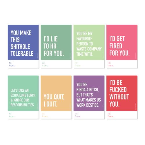 Classy Cards Love Notes Office Collection