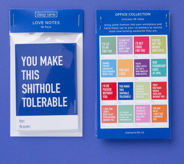 Classy Cards Love Notes Office Collection