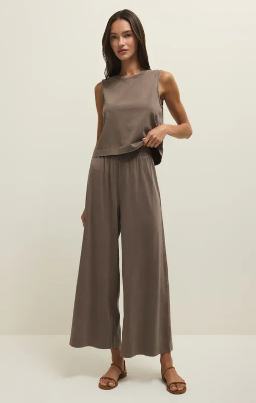 Z Supply Sloane Jersey Tank Perfectly Taupe